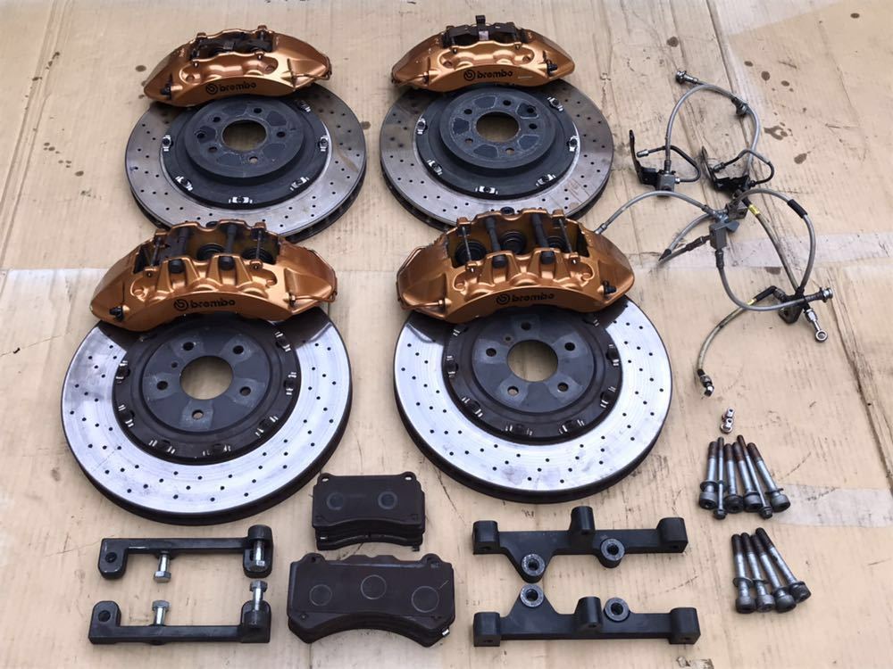 Z33 Nismo R35 Brembo brakes kit degree *! R35 GT-R GTR nismo Nismo brembo Brembo 6POT 4POT ENDLESS blur NO417