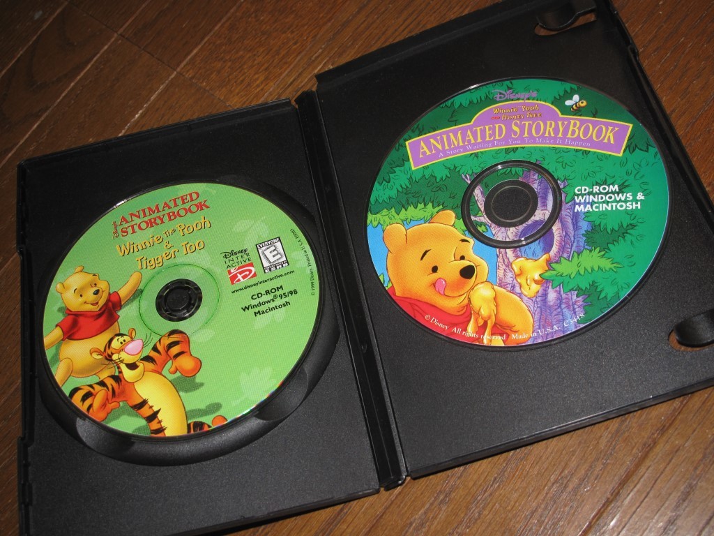 *PC для игра soft Disney\'s Winnie the Pooh and the Honey Tree & winnie the pooh and tigger too animated storybook