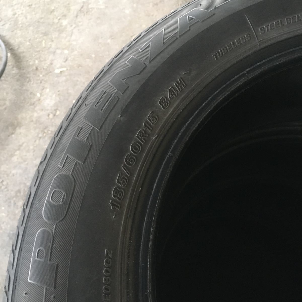 ブリヂストン　ポテンザ　RE080 185/60R15 4本セット_画像2