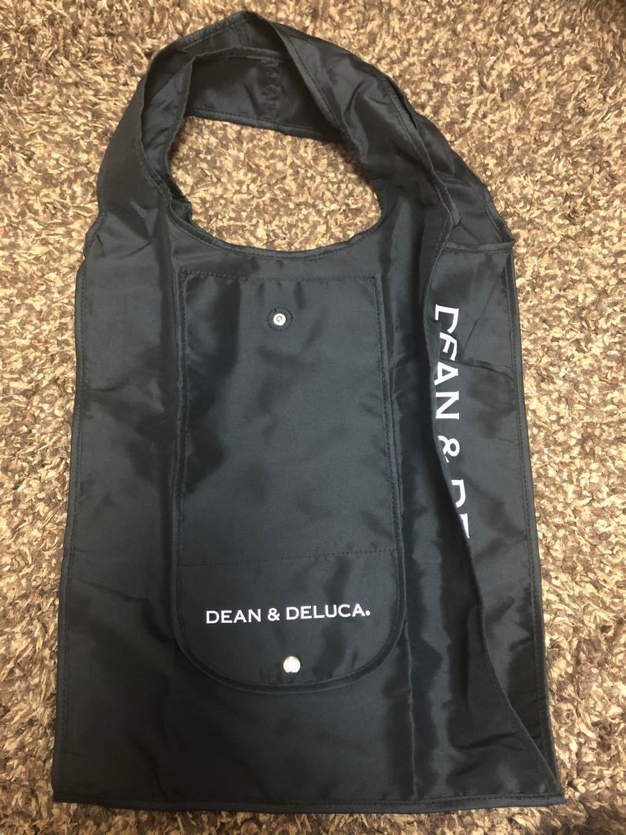 DEAN＆DELUCA ディーン&デルーカ ショッピングバッグ エコバッグ 黒