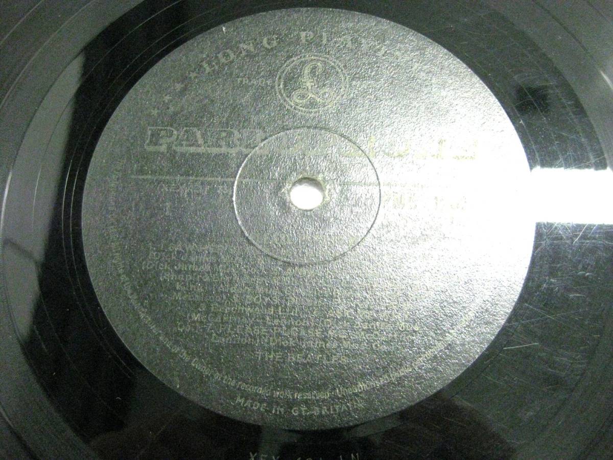 UK盤 Gold Parlophone /Beatles /Please Please Me マザー1_画像5