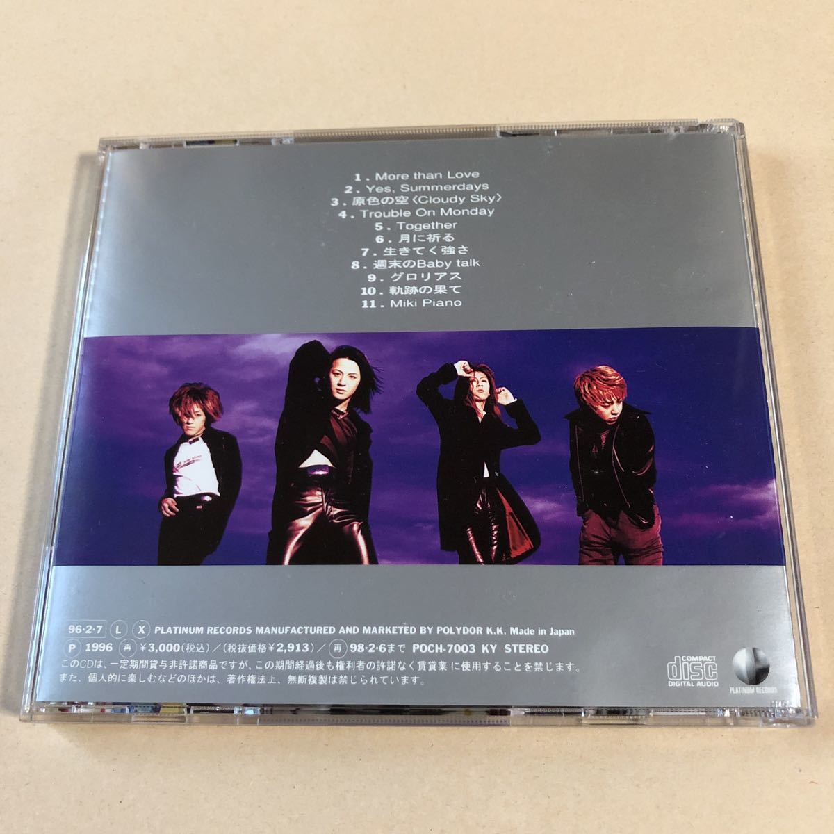 GLAY 1CD「BEAT out!」_画像2
