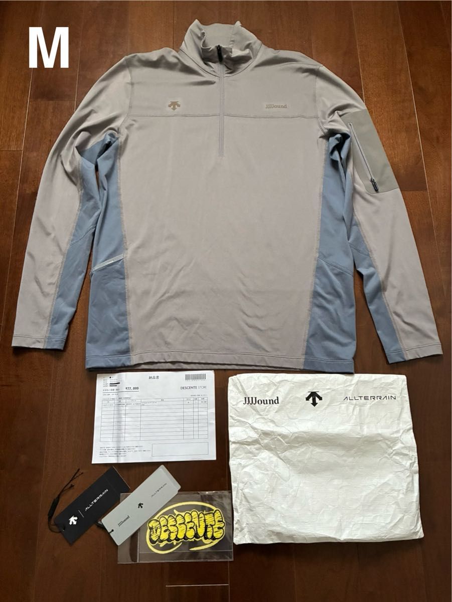 JJJJound DESCENTE ALLTERRAIN クォータージップシャツ JJJJound DESCENTE ALLTERRAIN クォータージップシャツ｜Yahoo!フリマ