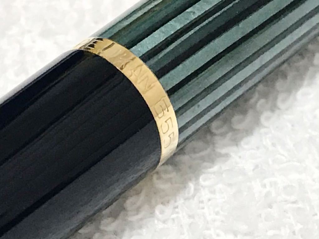 K474 античный пеликан шариковая ручка 355 зеленый .DR.OETKER