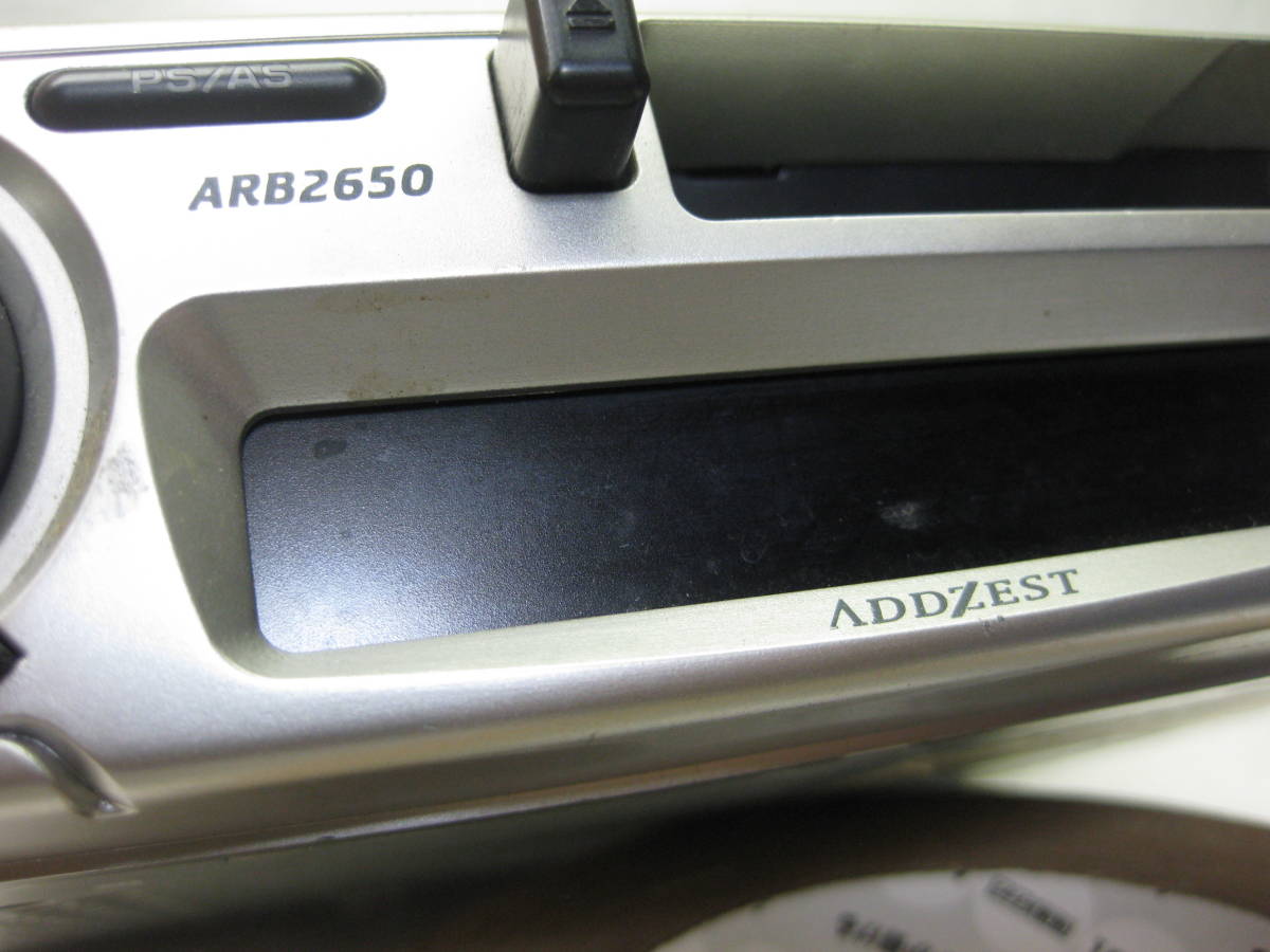 K-357　ADDZEST　アゼスト　ARB2650　1Dサイズ　カセットデッキ　故障品
