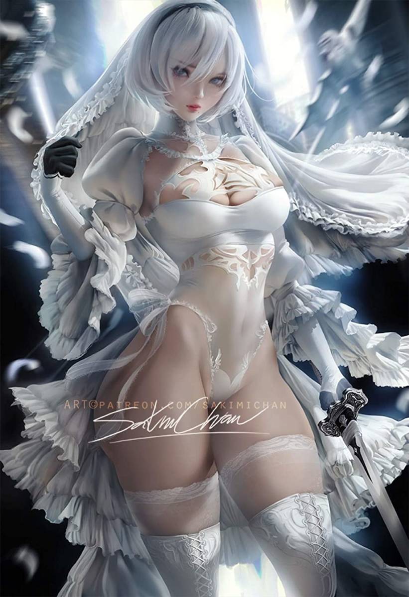 修正版 実物撮影 NieR Automata ニーア オートマタ 2B(ヨルハ二 修正版 実物撮影 NieR Automata ニーア オートマタ 2B(ヨルハ二