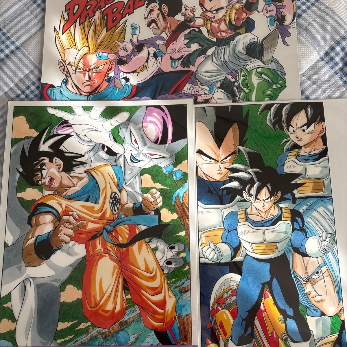 一番くじ ドラゴンボール H賞 鳥山明カラーイラストクリアポスター 13