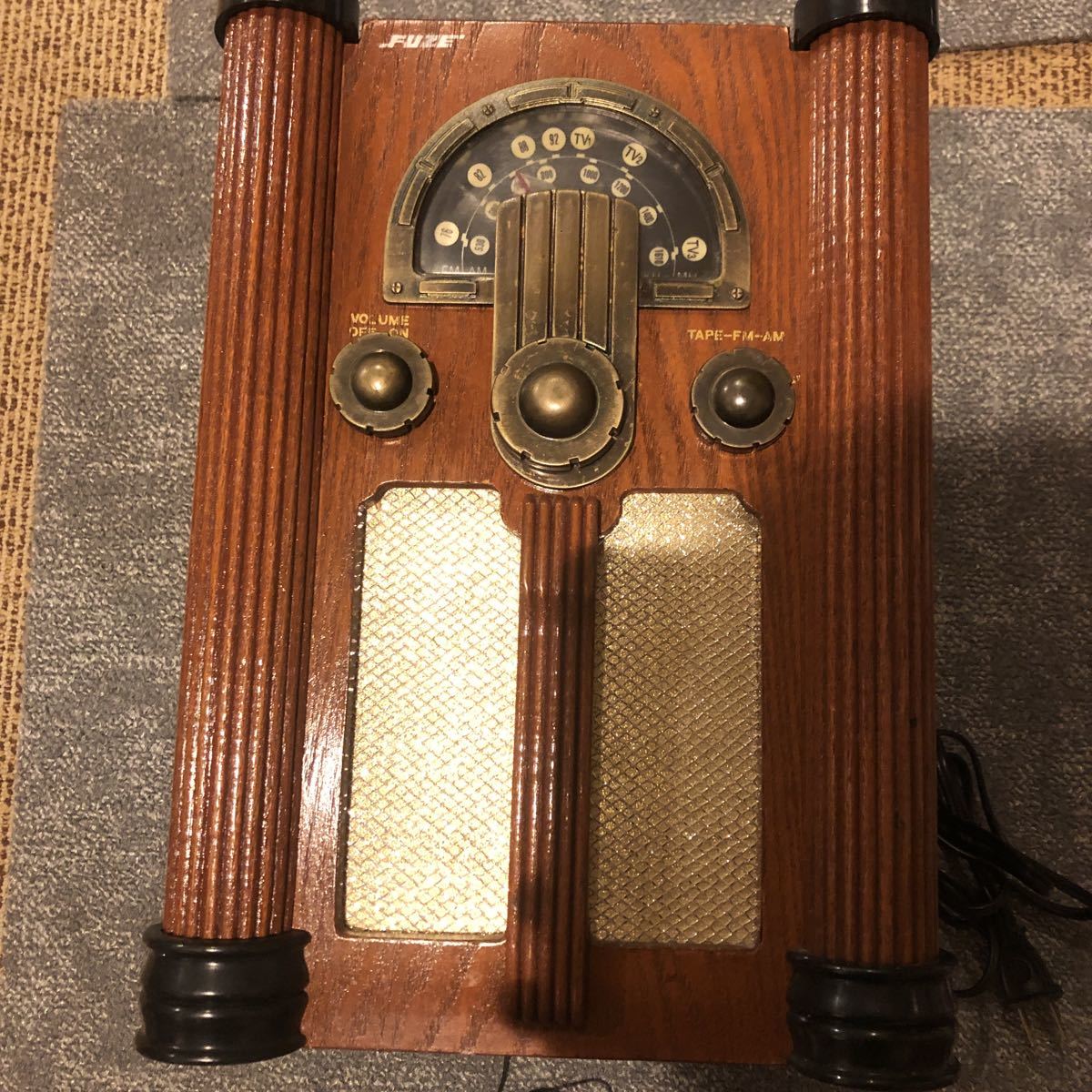  retro antique radio radio-cassette 