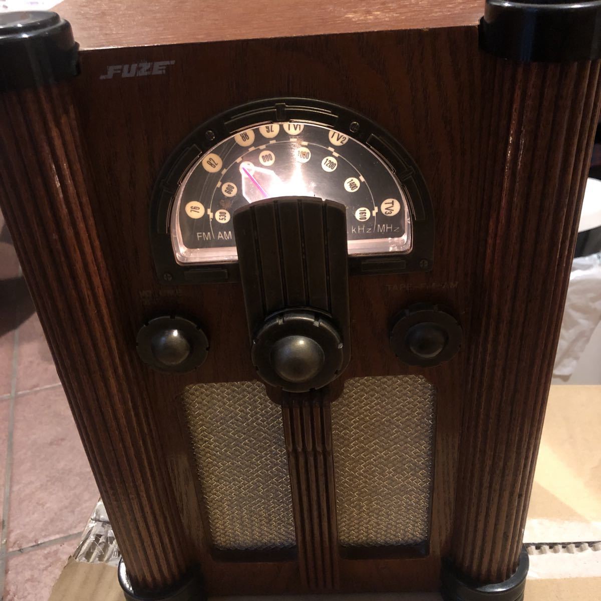  retro antique radio radio-cassette 