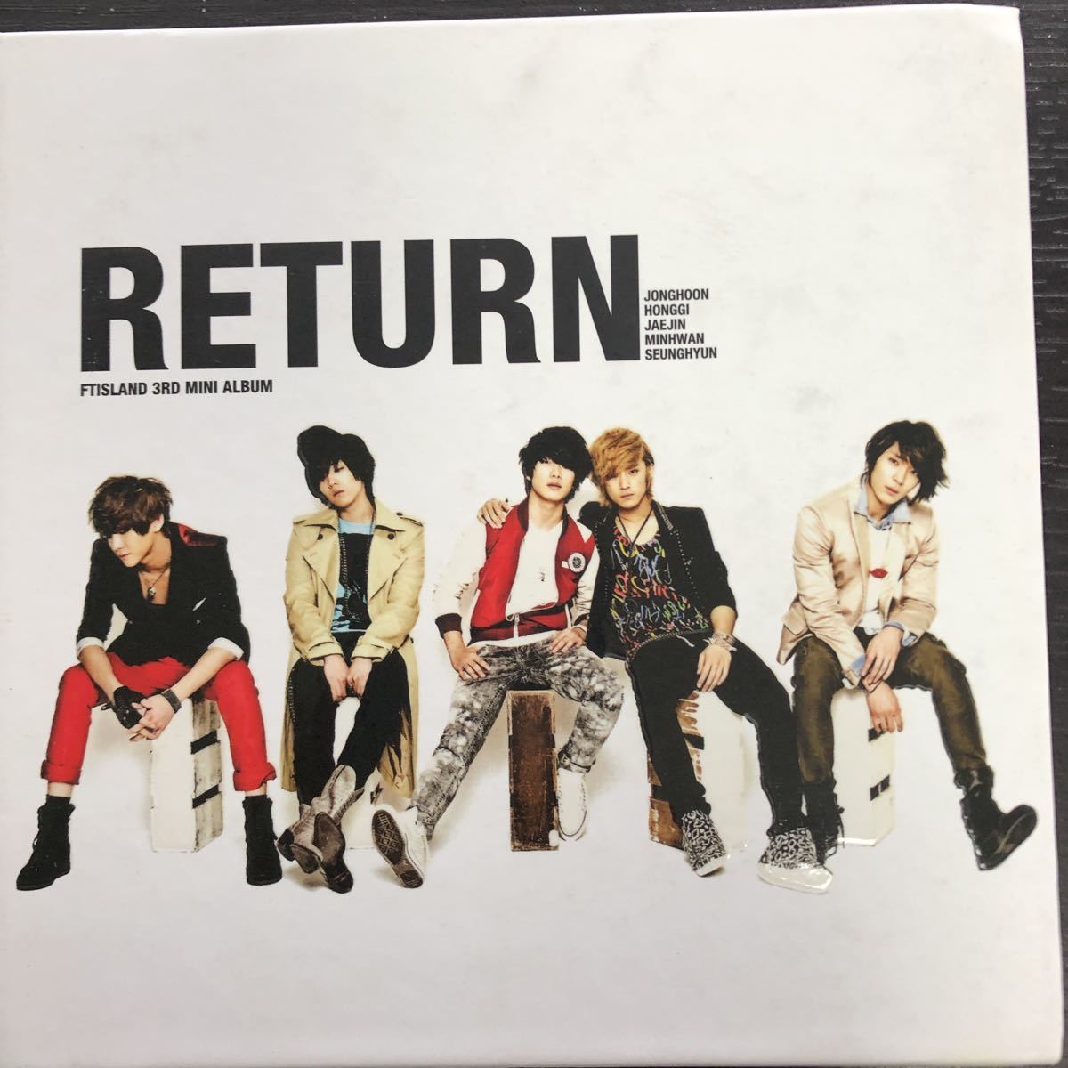 CD／FTISLAND／RETURN／韓国盤_画像1