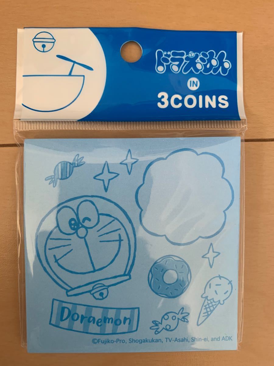 Paypayフリマ 3coins ドラえもん メモ帳 スリーコインズ