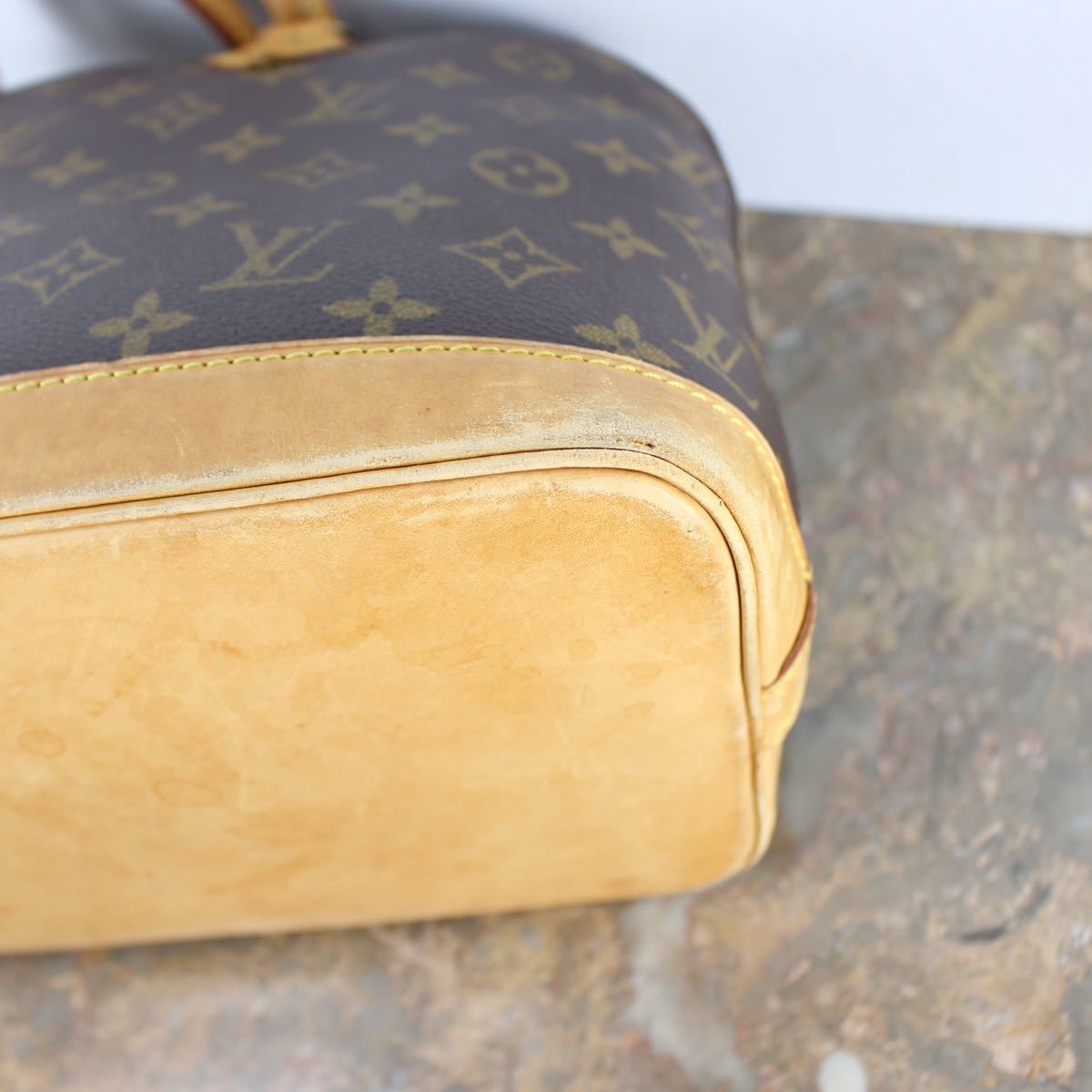 LOUIS VUITTON M51130 AR0989 MONOGRAM PATTERNED HAND BAG MADE IN FRANCE/ルイヴィトンアルマモノグラム柄ハンドバッグ