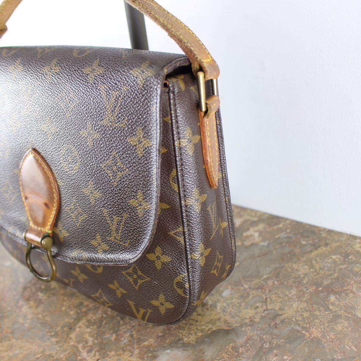 LOUIS VUITTON M51242 TH0931 MONOGRAM SHOULDER BAG MADE IN FRANCE