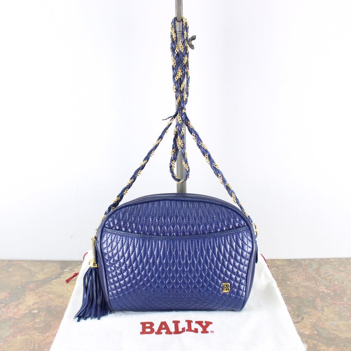 BALLY オールドバリーメッシュレザーショルダーバッグ | eclipseseal.com