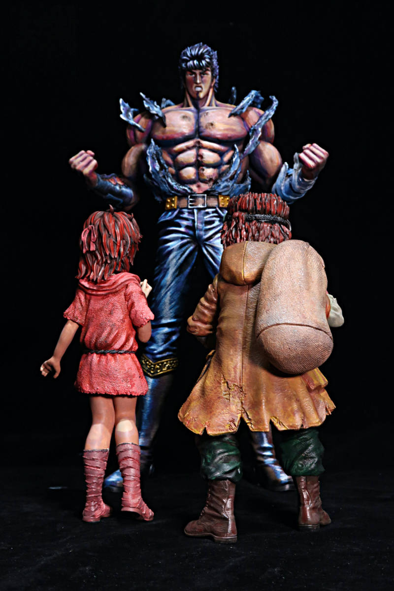 1/6 北斗の拳 バット&リン ガレージキット(未組み立て未塗装 1/6 北斗の拳 バット&リン ガレージキット(未組み立て未塗装