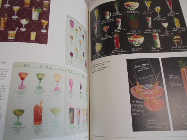 洋書アメリカンのメニューデザインの歴史　グラフィック　外食　美食　ヴィンテージ　アンティーク　アールデコ　美しい作品集_画像9