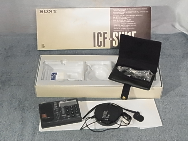  SONY 【ICF-SW1E 】 欧州仕様 ワールドレシーバーFM/MW/SW/LW 中古再生品です 高照度LED交換 管理 20110720 _画像2