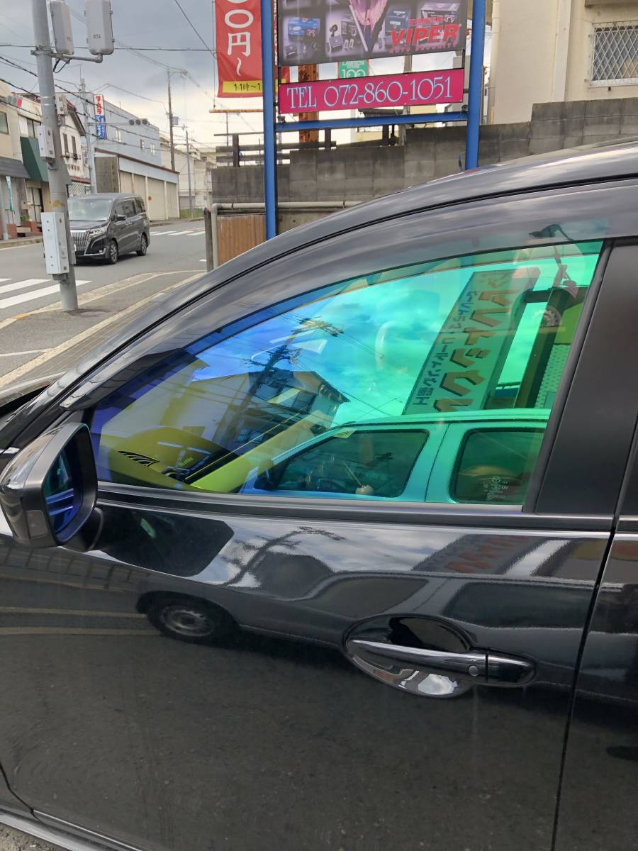 ファニー ゴースト GHOST FILM ゴースト フィルム 車種別カット済 フロントドア左右 カーフイルム 大阪　施工も可　PR65_画像3