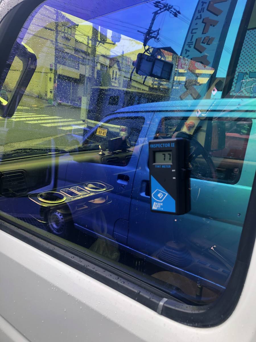 ファニー ゴースト GHOST FILM ゴースト フィルム 車種別カット済 フロントドア左右 カーフイルム 大阪　施工も可　PR65_画像5