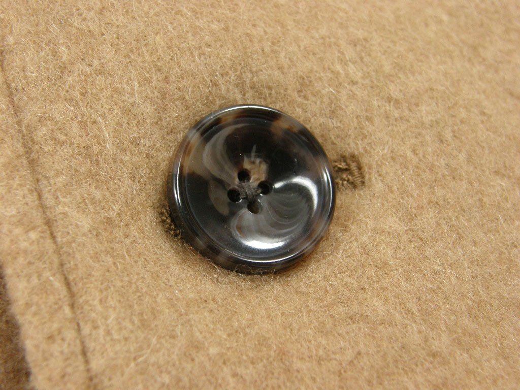 新品 INTERMEZZO 【軽量 ソフト メルトン 秋冬】 キャメル コート 2L 定価6万3800円 ★320086 インターメッツォ_画像10