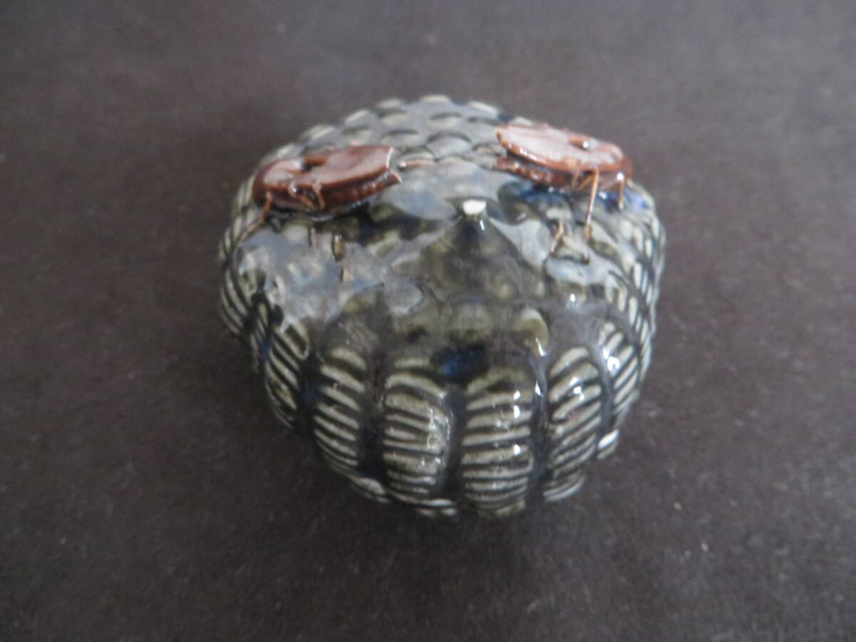 柿右衛門　蜂の巣香合　角福印_画像3