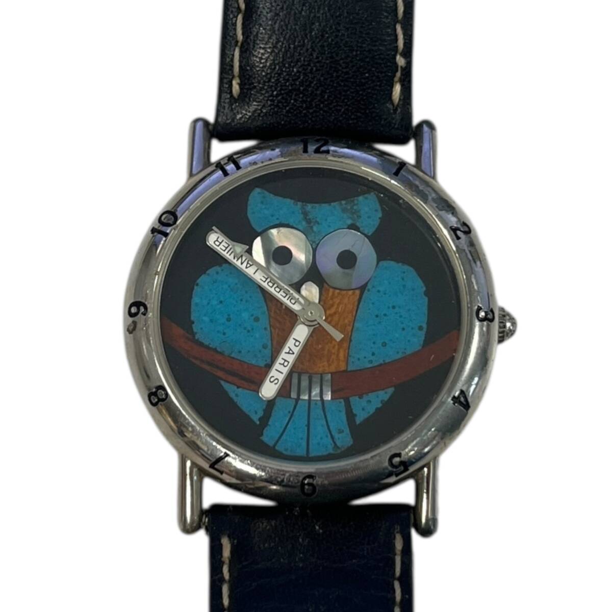 PIERRE LANNIER ピエール・ラニエ 梟 フクロウ 腕時計 461/999 アクセサリー 本体のみ 動作未確認 ■中古品■ZKM6927ZC_画像1