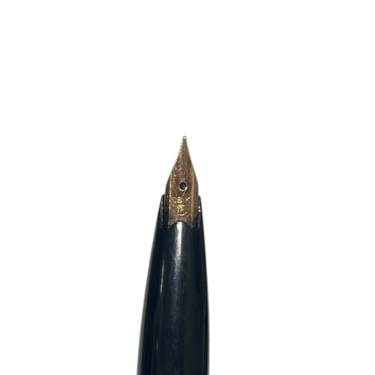 PLATINUM プラチナ 万年筆 ペン先18K 刻印 文房具 筆記用具 筆記× 本体のみ ■中古品■ZKM6972ZC_画像7