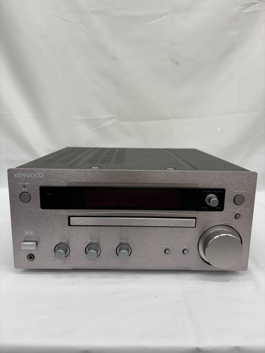 【通電のみ確認済】保管品・中古 KENWOOD/ケンウッド スピーカーLS-K901-M チューナーアンプA-K805/JVK 3点セット OIT590Y_画像2