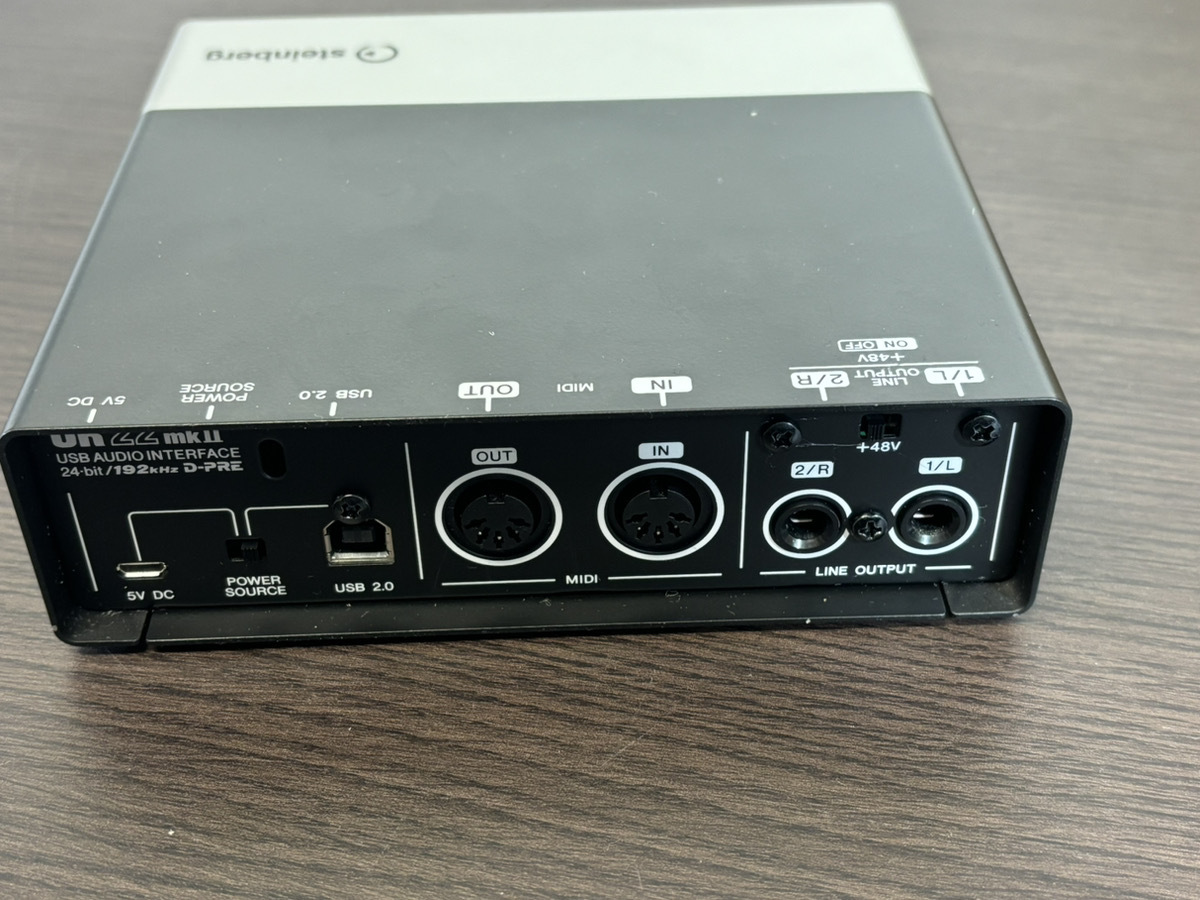 12456-098* старт Inver g/STEINBERG/UR22mkII/ интерфейс / аудио интерфейс /24bit/192khz*