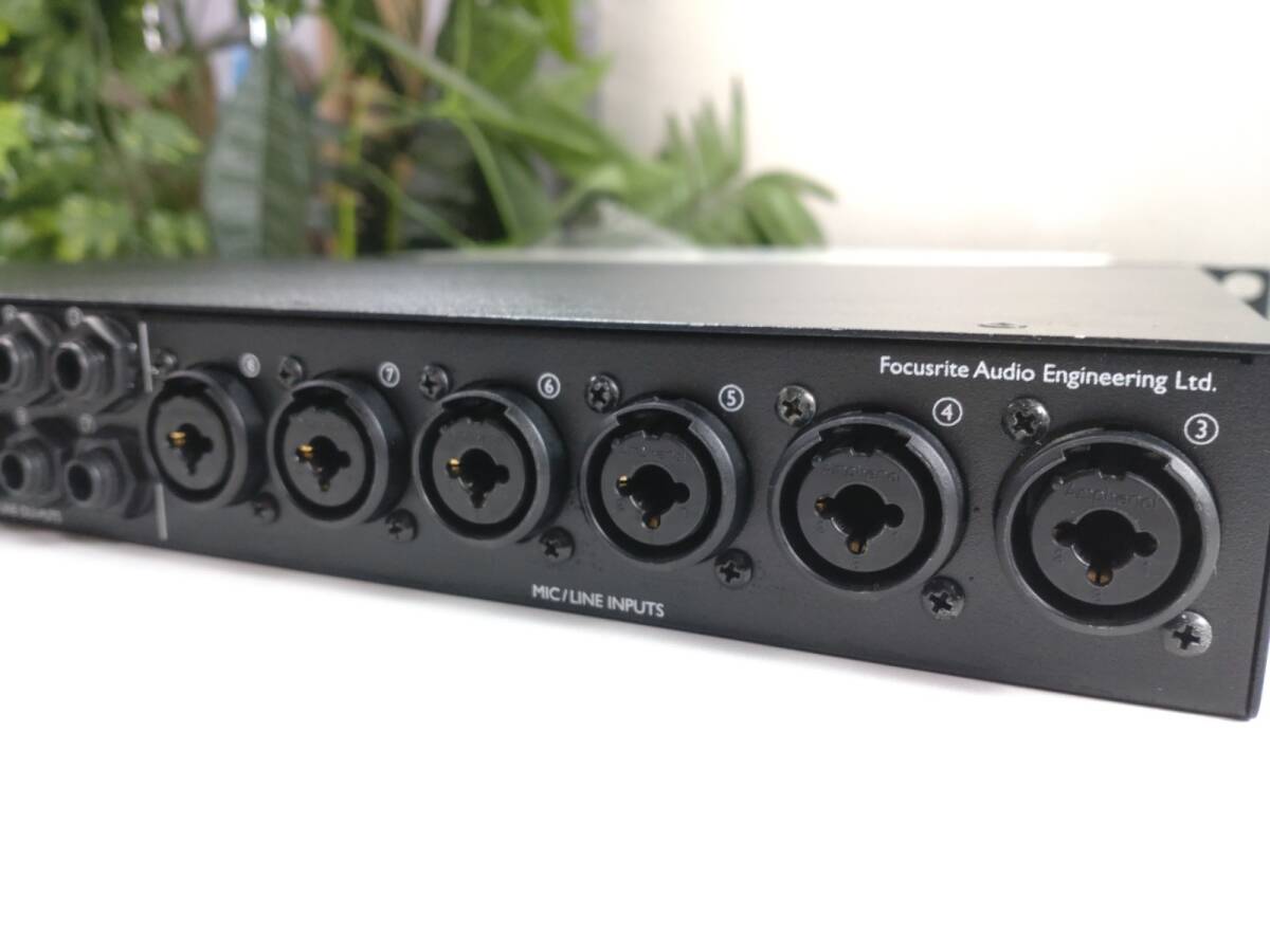 12484-06 *Focusrite Focus свет аудио интерфейс высокое качество микрофонный предусилитель Saffire PRO 40 электризация проверка settled *