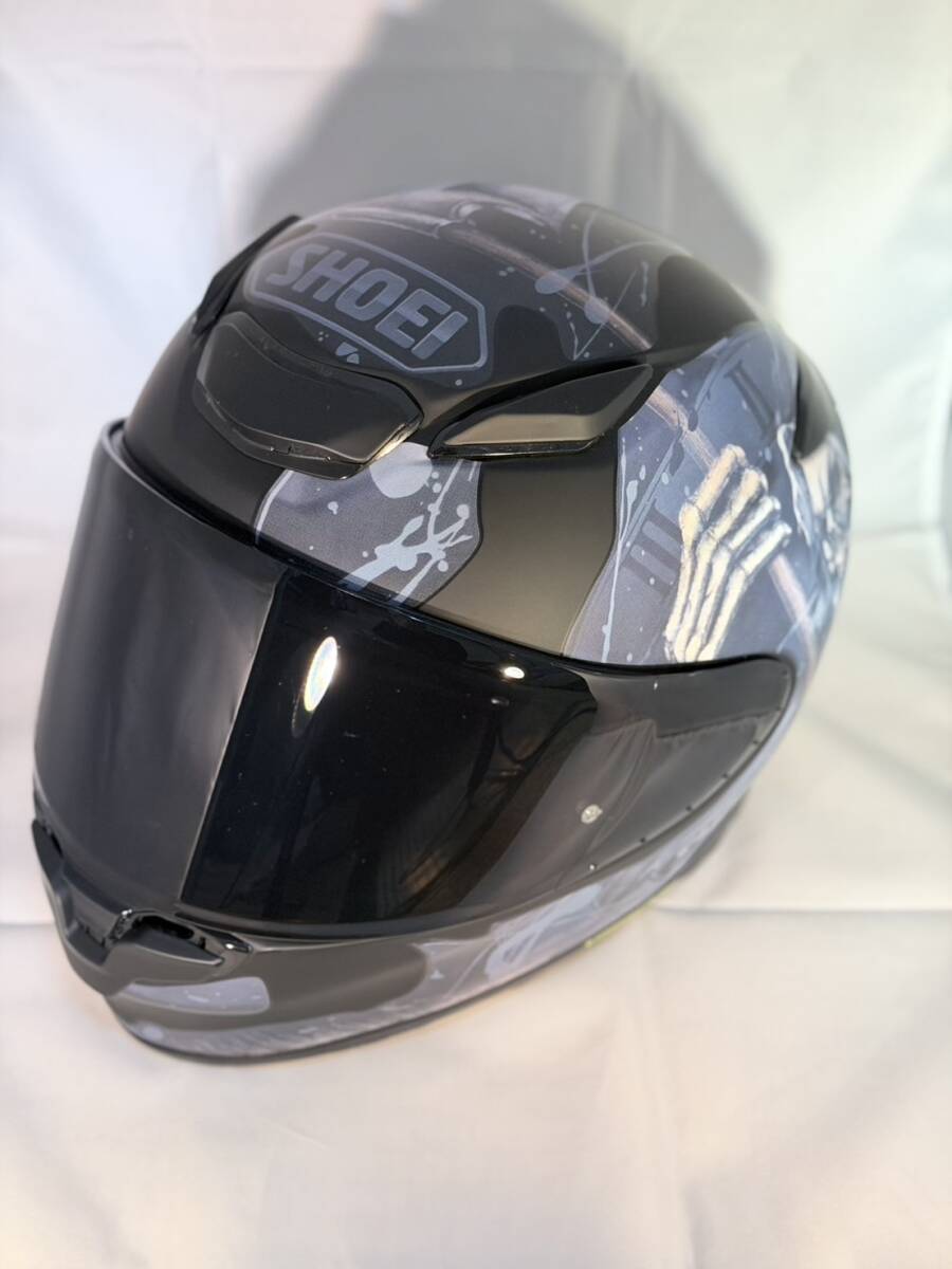 [ не использовался / текущее состояние ]SHOEI Shoei Z-8 NXR2 FAUST TC-5 full-face шлем L размер 