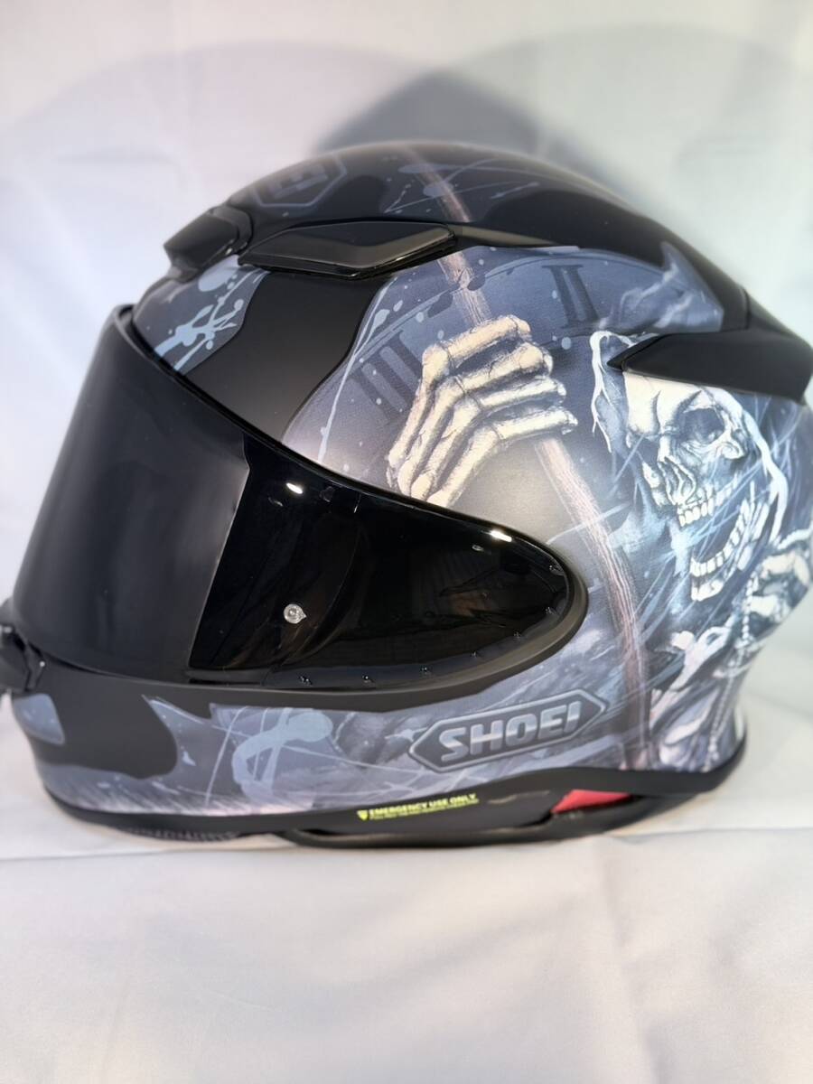 [ не использовался / текущее состояние ]SHOEI Shoei Z-8 NXR2 FAUST TC-5 full-face шлем L размер 