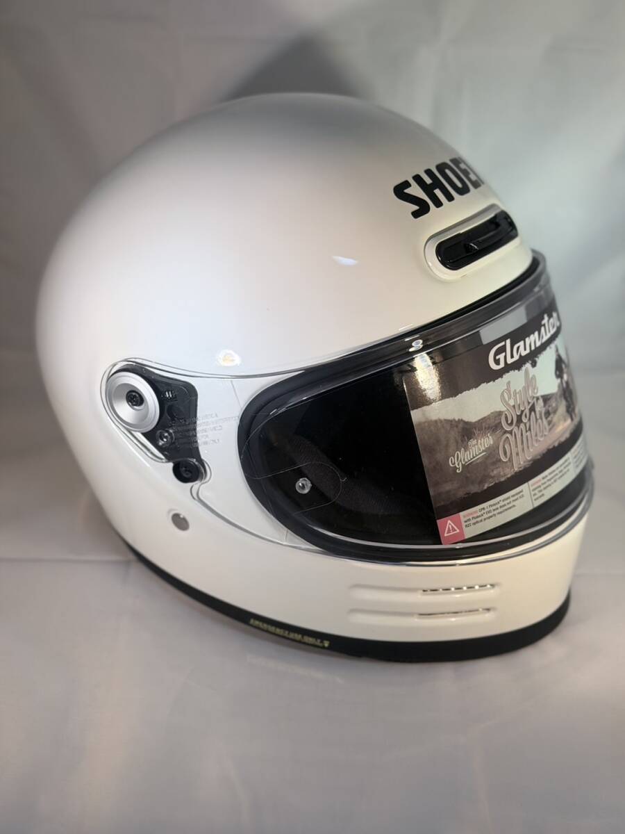 [ не использовался / текущее состояние ]SHOEI Shoei грамм s taho f белый full-face шлем L размер ограниченный товар 