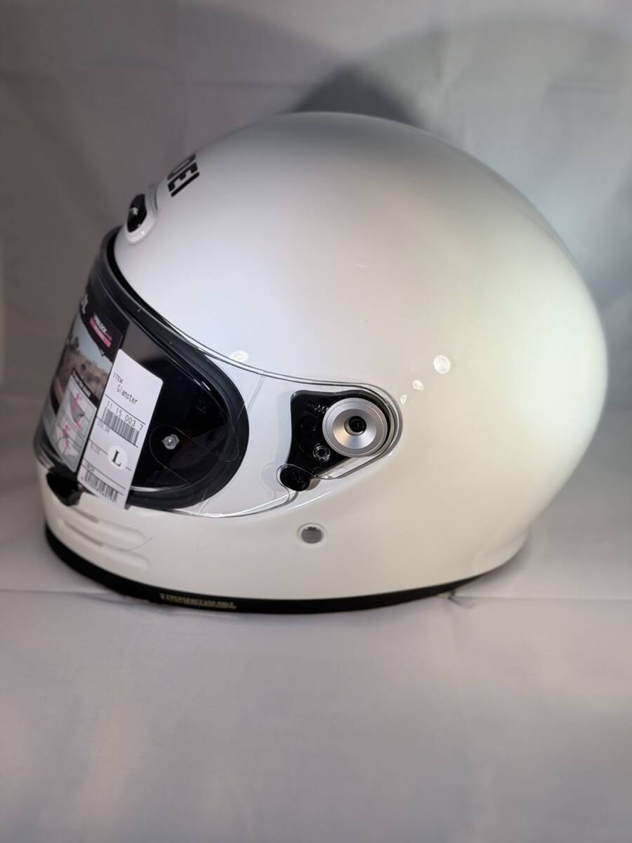 [ не использовался / текущее состояние ]SHOEI Shoei грамм s taho f белый full-face шлем L размер ограниченный товар 