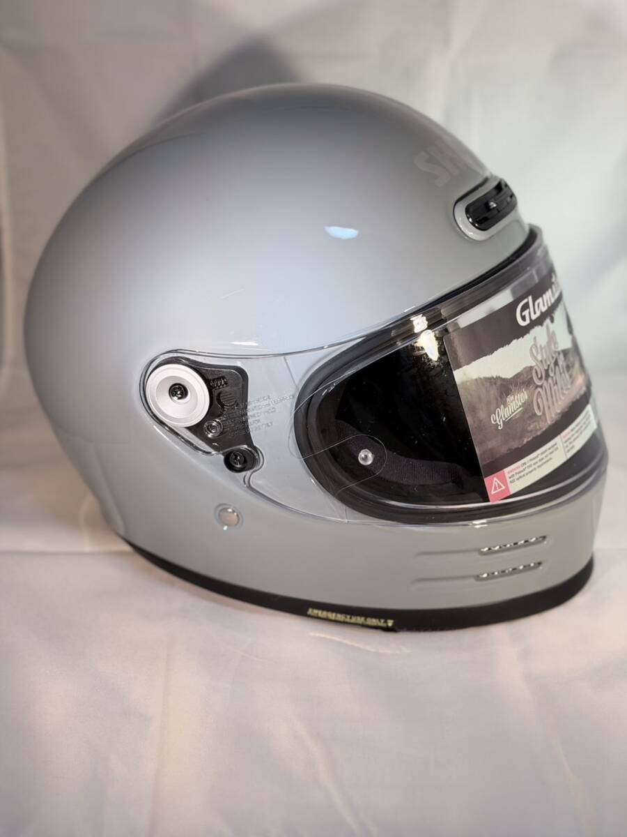 [ не использовался / текущее состояние ]SHOEI Shoei грамм Star ba обезьяна to серый full-face шлем L размер 