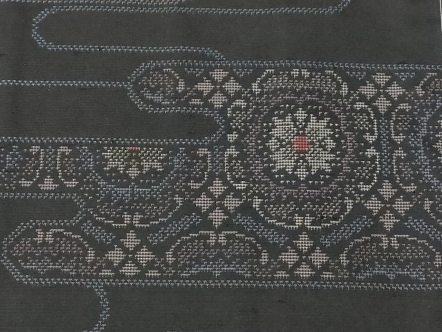 平和屋本店■1円 大島紬 羽織 コート まとめて 30点 花柄 アンティーク大島 割り込み絣 9マルキ など 未使用品あり 全て正絹 ppp3194_画像3