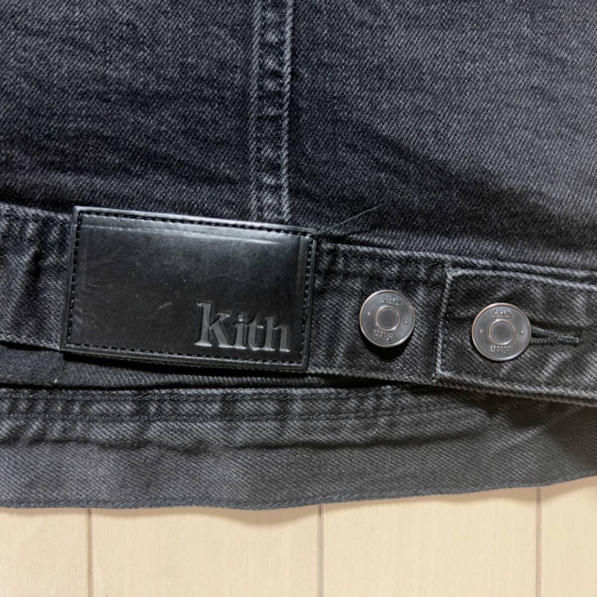 KITH（キス）Denim Jacket（デニムジャケット）ブラック　XXL_画像5