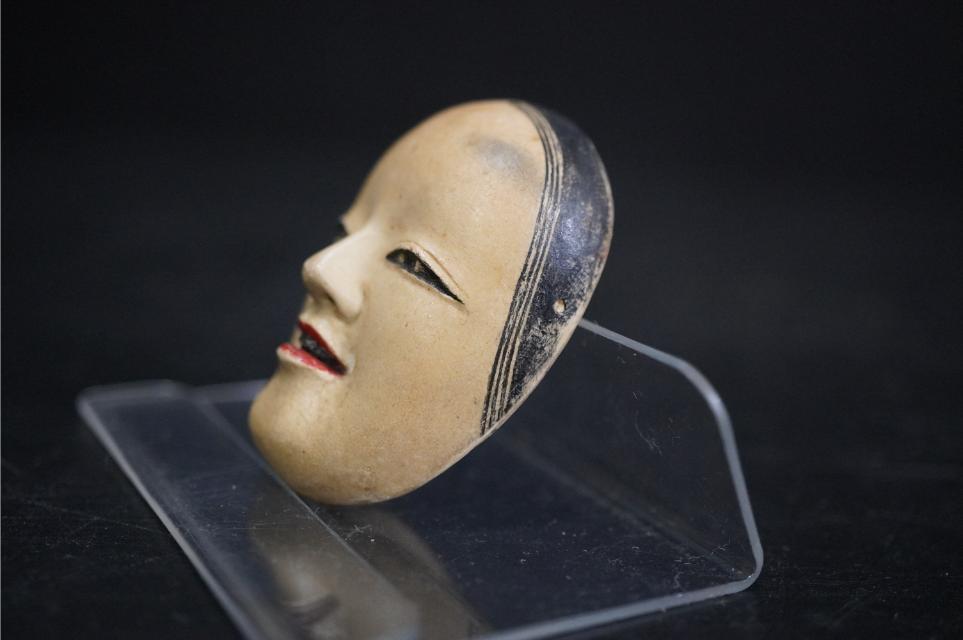 D5836 дерево гравюра . весна произведение талант поверхность маленький поверхность obi . поверхность netsuke 