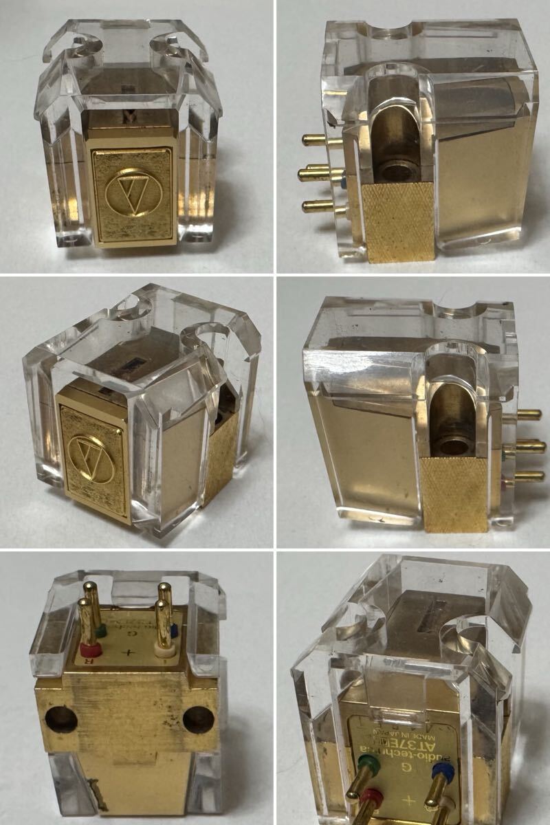 送料込みレア/オーディオテクニカルMCカートリッジAT37E/ルビーカンチレバー/再生良好/取説F特性グラフ等有りワンオーナー/現状渡しNC&NR/_画像3