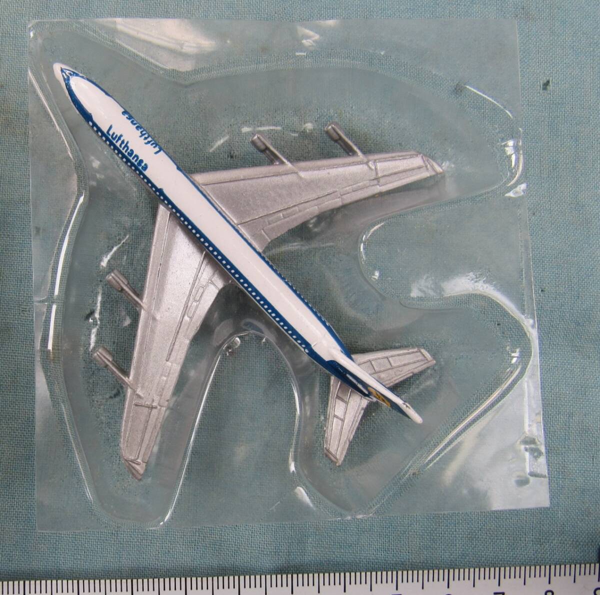 1.ボーイング707と747-400型、ダイキャストモデル2箱で、本来未使用未開封箱付き、マスダヤ、スカイポケッター、箱9㎝角サイズ_画像5