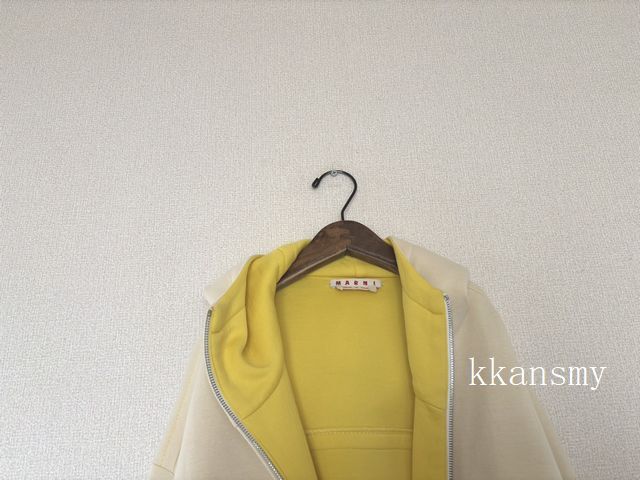 MARNIマルニ*フードジャケット　ジップパーカー_画像2