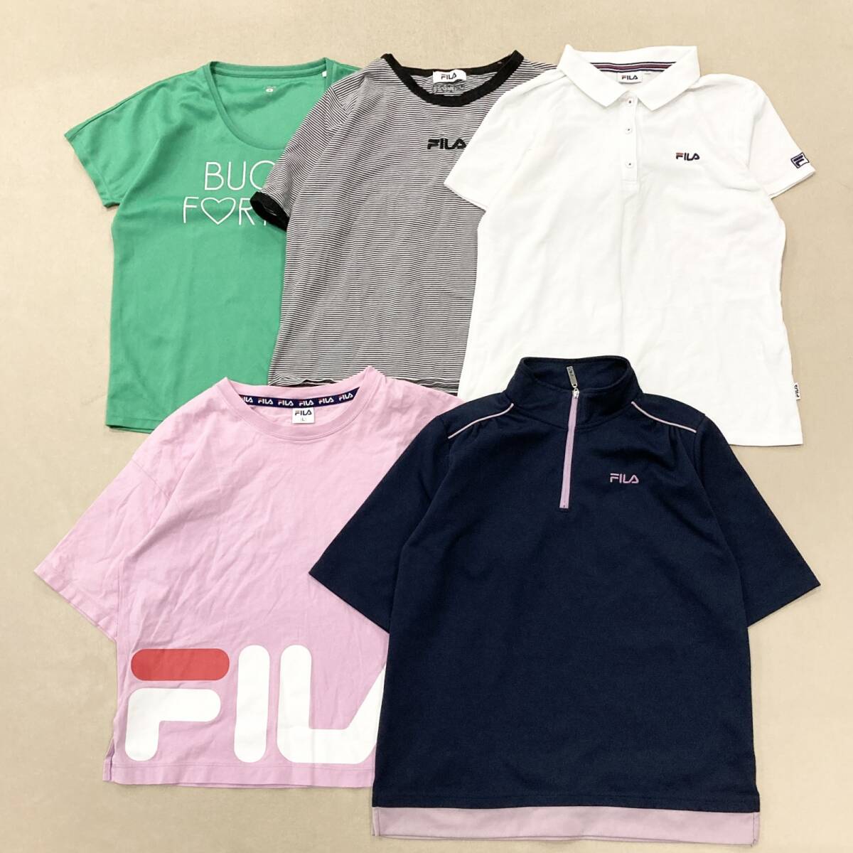 ★ スポーツブランド 29点 まとめ NIKE adidas asics Reebok Tシャツ トップス ボトムス ジャージ サイズMIX レディース 卸 現状品 5.68kg_画像5