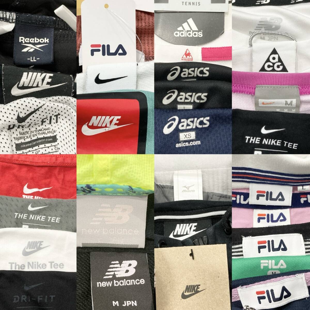 ★ スポーツブランド 29点 まとめ NIKE adidas asics Reebok Tシャツ トップス ボトムス ジャージ サイズMIX レディース 卸 現状品 5.68kg_画像10