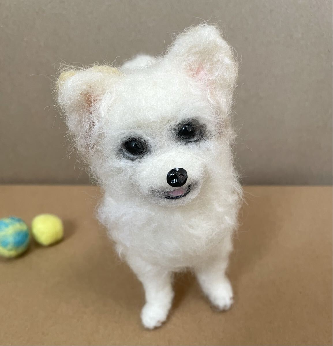 617チワワロングコート・羊毛フェルト_画像10