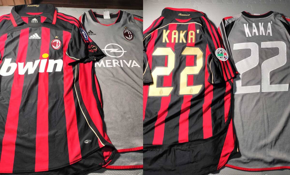 正規品 カカ　２２　M AC ミラン 06 07 ホーム 03 04 サード　ユニフォーム　セリエA　ブラジル　イタリア_画像1