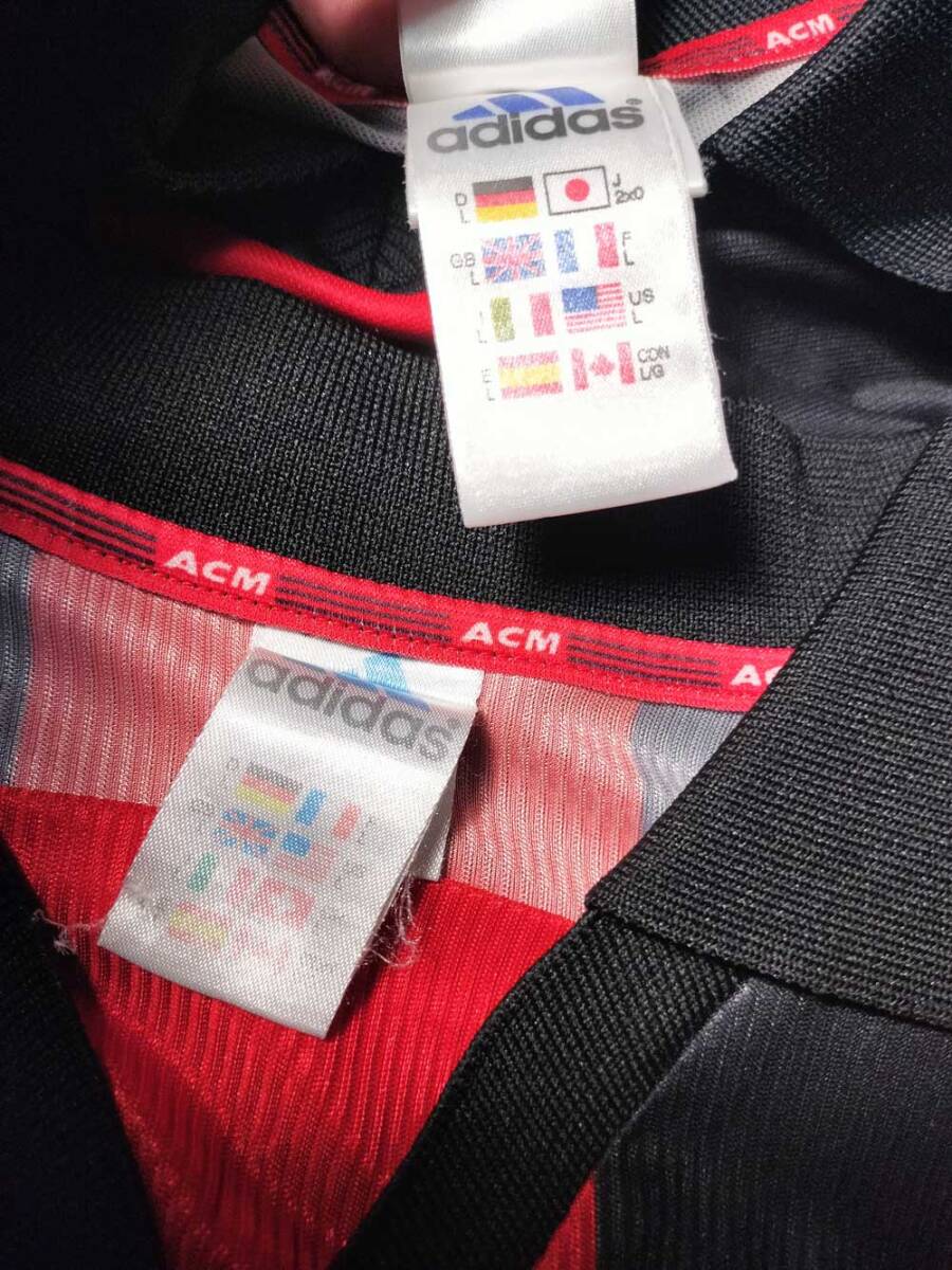 正規品 シフチェンコ　７ セット　選手　L　１９９８　１９９９半袖　と　２０００　２００１　長袖　ユニフォーム　セリエA　　イタリア_画像3