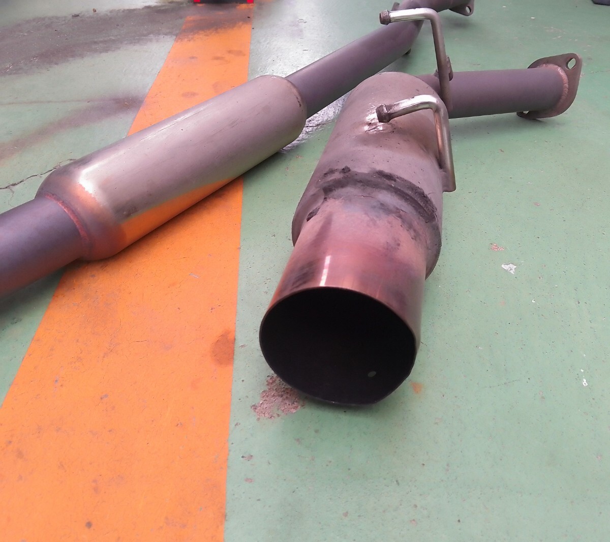  Toyota ZN6 86 Subaru ZC6 BRZ неоригинальный глушитель производитель неизвестен гильза type царапина есть внизу сторона потертость выход деформация б/у товар получение желающий суббота, воскресенье и праздничные дни соответствует 