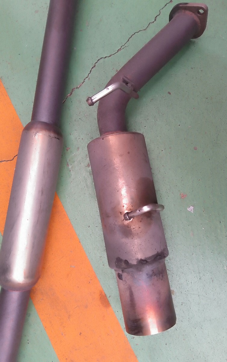  Toyota ZN6 86 Subaru ZC6 BRZ неоригинальный глушитель производитель неизвестен гильза type царапина есть внизу сторона потертость выход деформация б/у товар получение желающий суббота, воскресенье и праздничные дни соответствует 