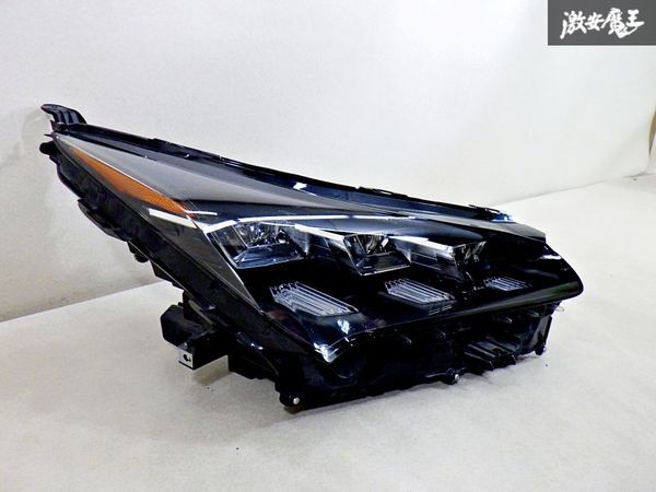 【ストア保証】レクサス 純正 AGZ10 15 AYZ10 15 NX 前期 LED 3眼 ヘッドライト レンズ 右 右側 運転席側 KOITO 78-17 打刻N7 棚44D_画像3