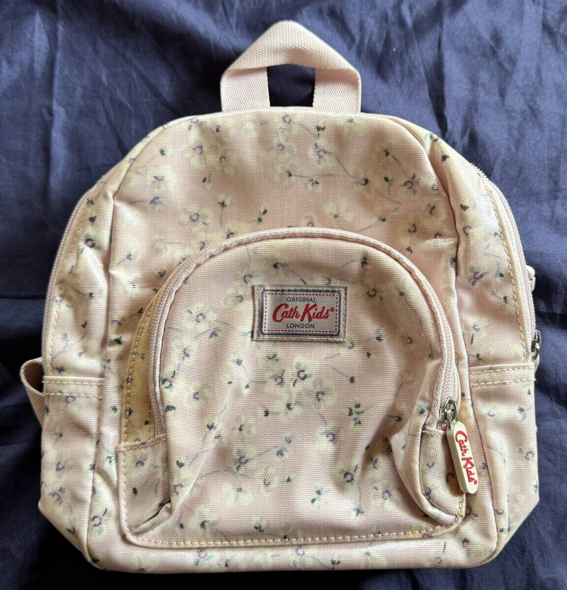 キャスキッドソン　リュック　ポーチ　柄物　長期保管品　花柄_画像1
